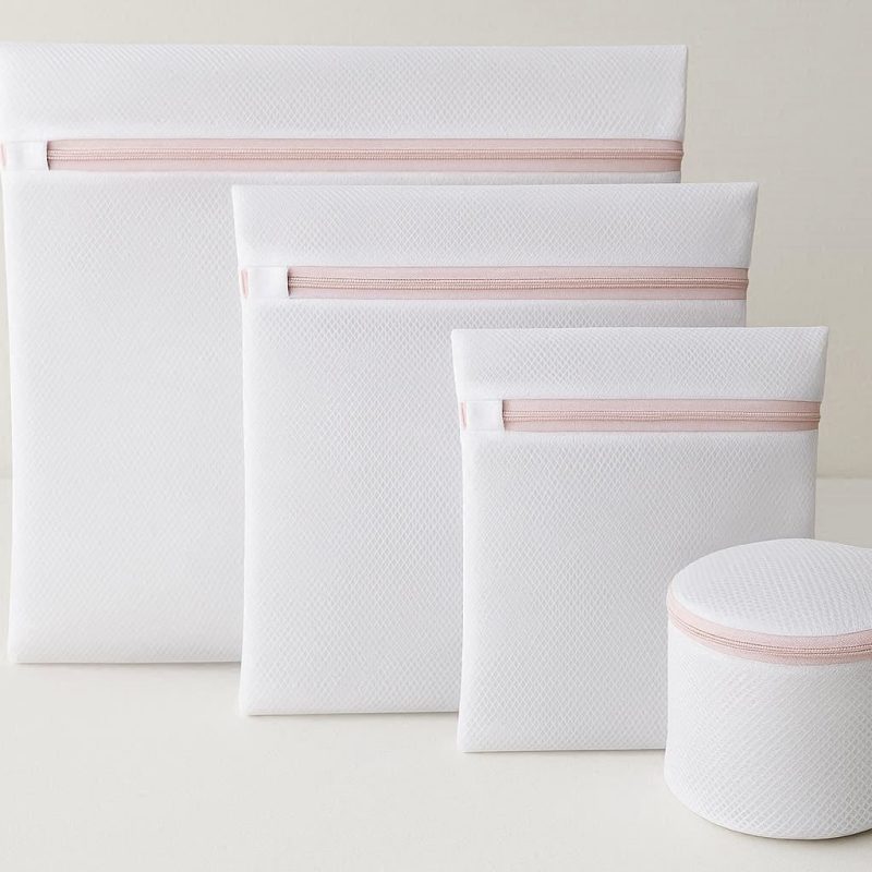 Delicate Laundry Mesh Bags for Washing Machine Protection Set of 5