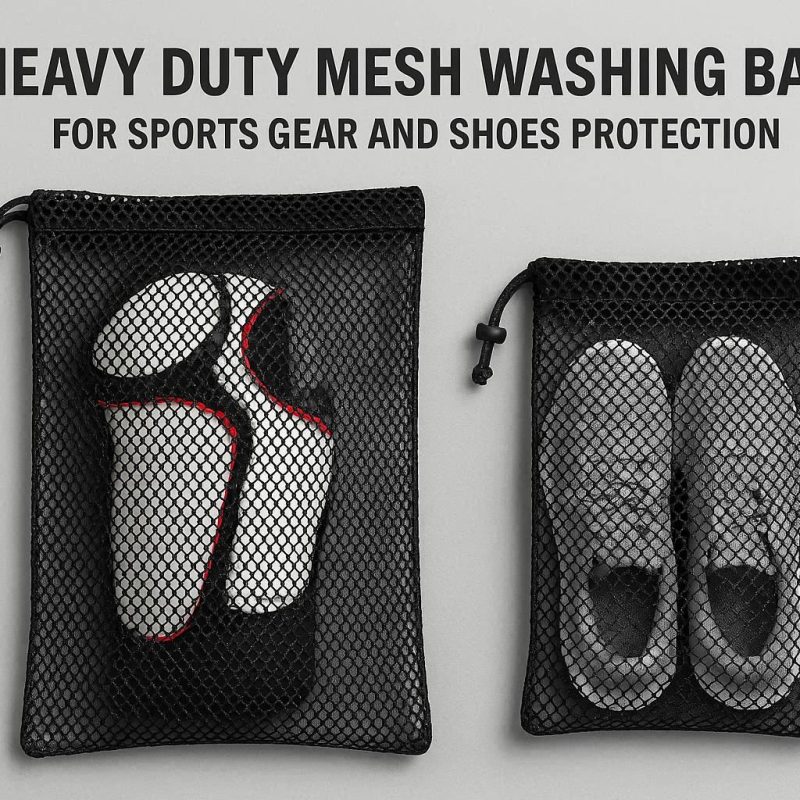 Heavy Duty Mesh Washing Bags for Sports Gear and Shoes Protection